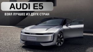 Audi E5. Взял лучшее из 2-х стран.