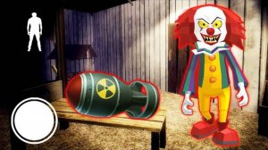 КЛОУН ПЕННИВАЙЗ СОЗДАЛ ЯДЕРНУЮ БОМБУ СОСЕД ГРЕННИ - Clown Neighbor 2 Granny Escape