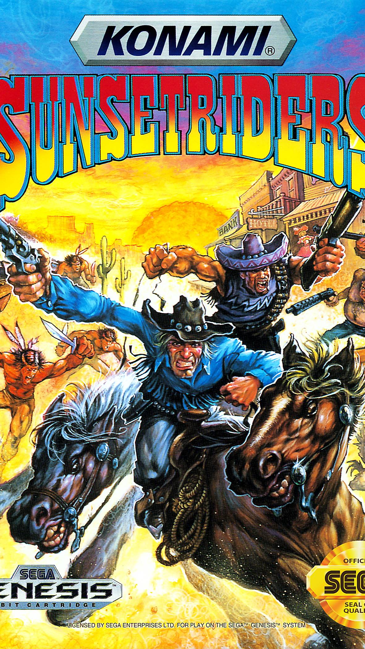 Какая версия SunsetRiders short круче Sega