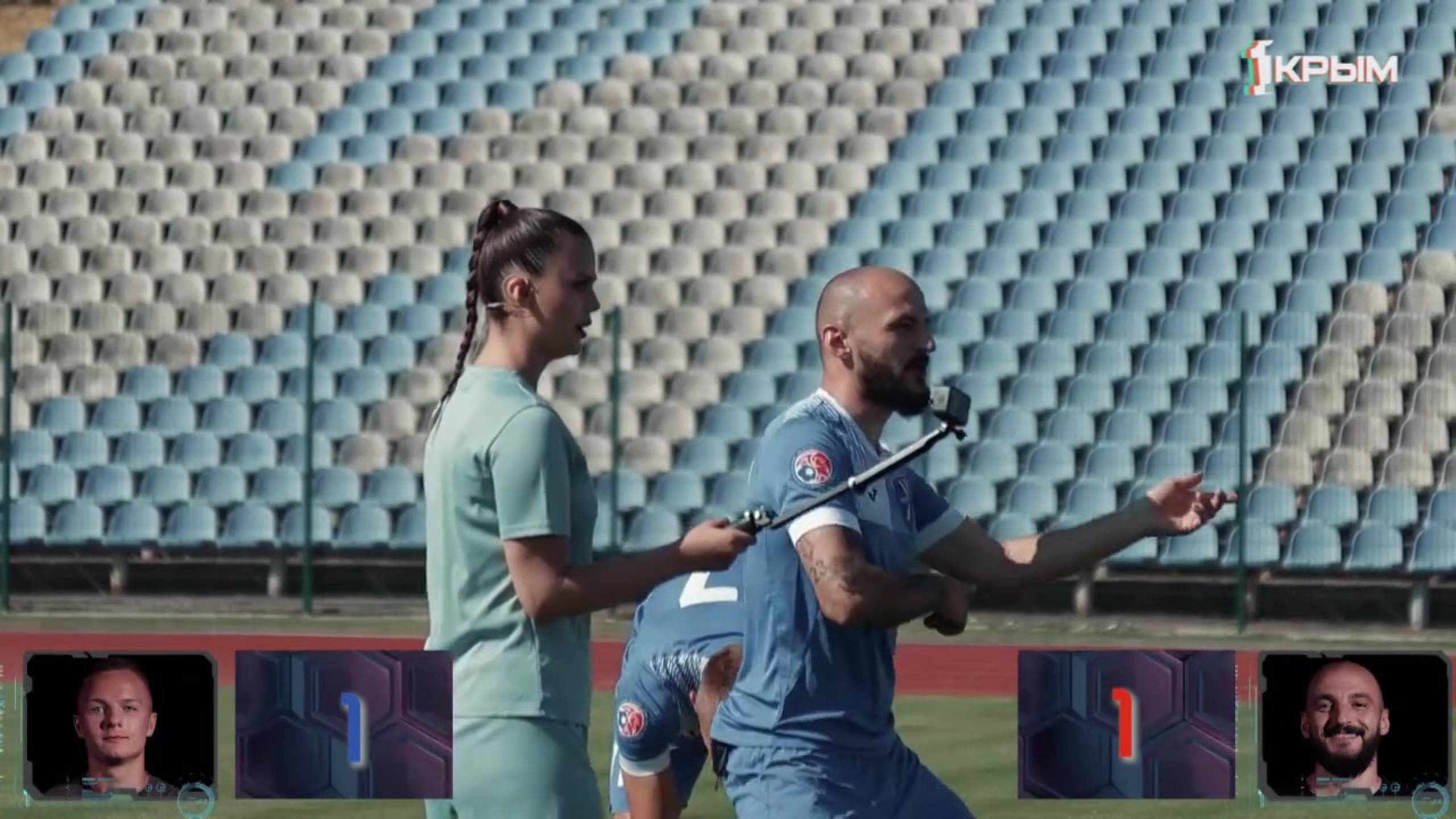 VRЕАЛЕ. Выпуск с футболистами