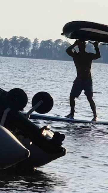 на сапе без весел 20+км смотреть онлайн