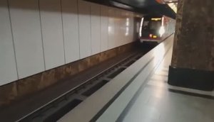 Московское метро. Поездка на 81-765.2 от "Выставочной" до "Александровского сада"