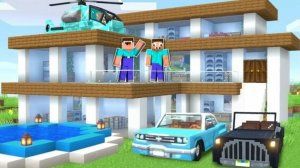 Нуб и про против защищённого длма миллионера в мпйнкрафте