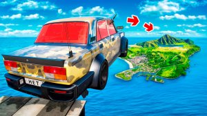 Как далеко чит тачка улетит с огромного трамплина в ГТА 5 моды? Обзор мода в GTA 5