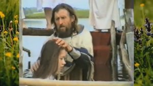 Крещение в озере в деревне  "Потеряевка" 90-е годы.Игнатий Лапкин