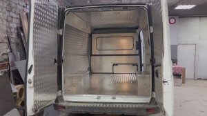 Газель НН (L2H2) обшивка кузова алюминием Квинтет