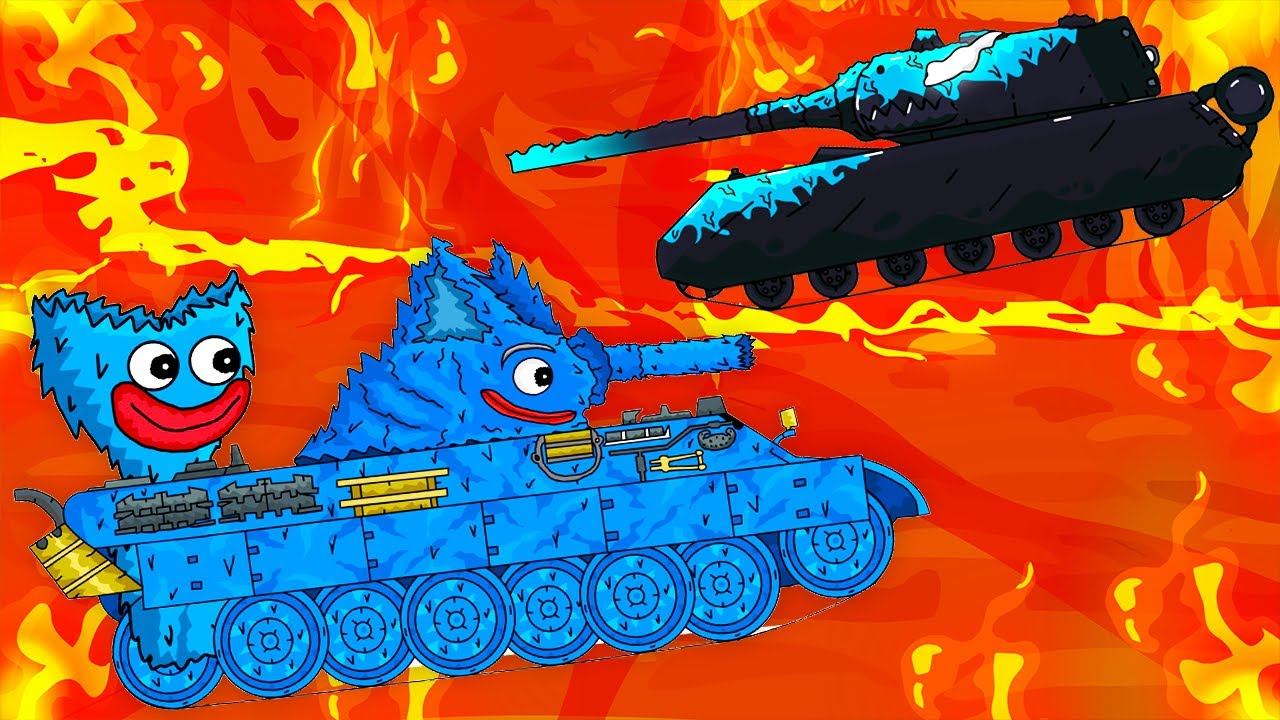 Побоище Хагги вагги против веном - Мультики про танки