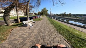 Ежедневный путь. Ninebot «Kick Scooter» E2 Plus ii. GoPro 12 (Hyper View).