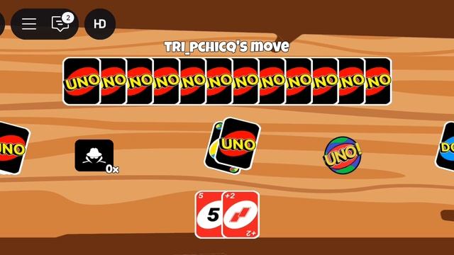 мы с играли в Uno роблокс с трипшиком