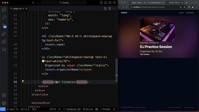 226. Finish Event Page Intro Section смотреть онлайн