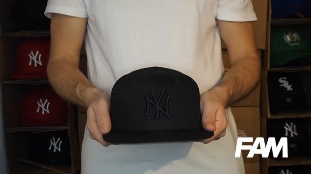 NEW ERA 9FIFTY MLB NEW YORK YANKEES BLACK/BLACK SNAPBACK смотреть онлайн