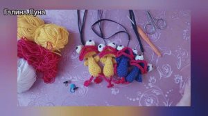 💥 Уточка-брелок крючком, МК //вяжем вместе