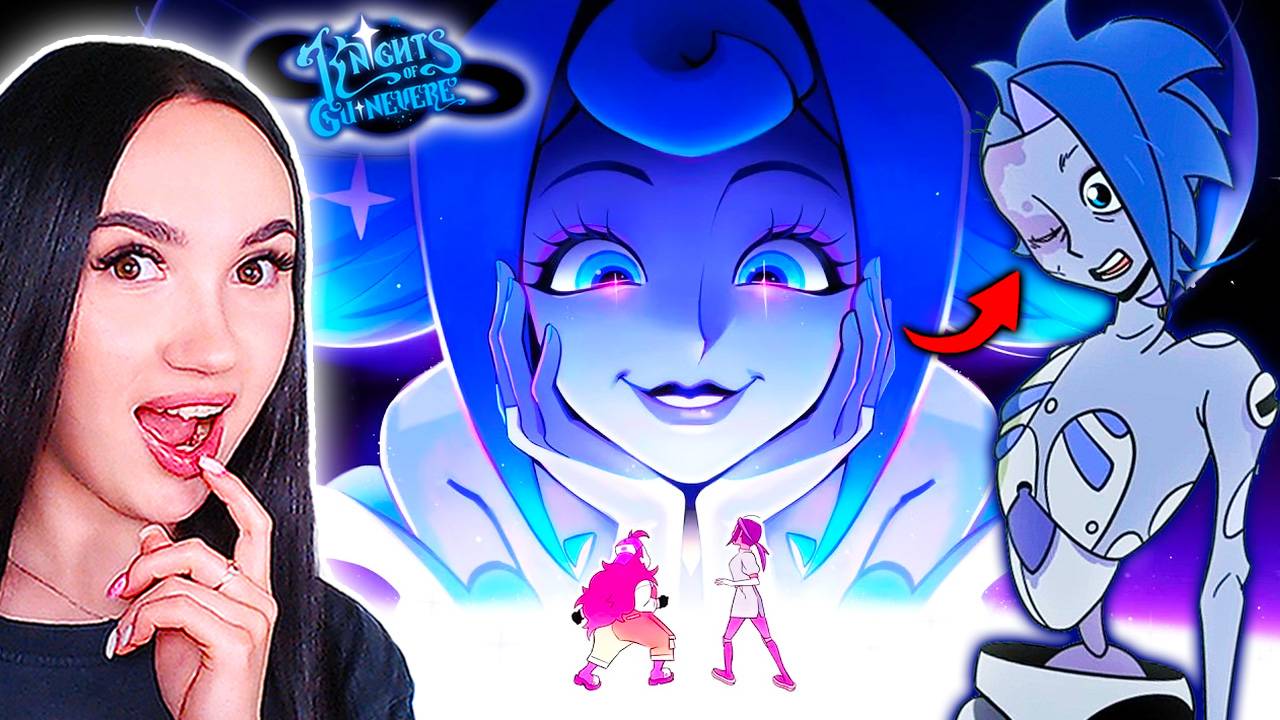 🤖 ЖУТКАЯ ПРИНЦЕССА-АНДРОИД !🩸 РЫЦАРИ ГВИНЕВРЫ: ПИЛОТ Реакция