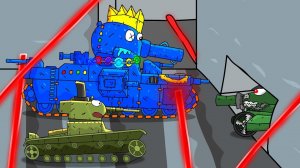 ЛАЗЕРНАЯ КОМНАТА - Мультики про танки, Cartoons about tanks