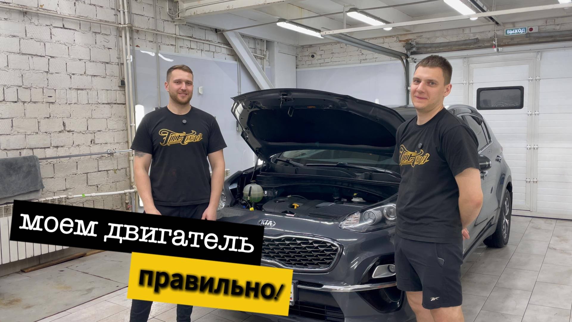 Безопасная мойка двигателя и подкапотного пространства! смотреть онлайн