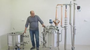 DoubleDriveDistiller _4в1_ или двойной медный перегон с ректификацией