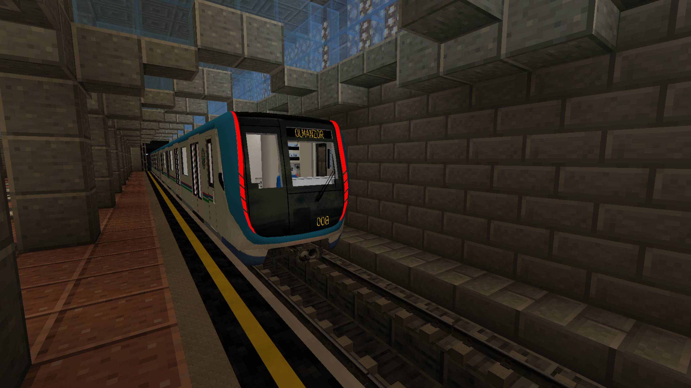 Майнкрафт Ташкентское Метро с Модом MTR. Часть 1. смотреть онлайн