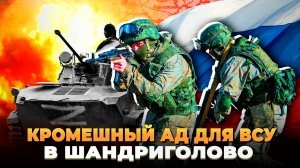 Настоящий АД для ВСУ в Шандриголово