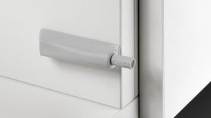 Push-to-Open Pin, Hettich. Push — и шкаф открывается. Click — и вы понимаете, как это работает!