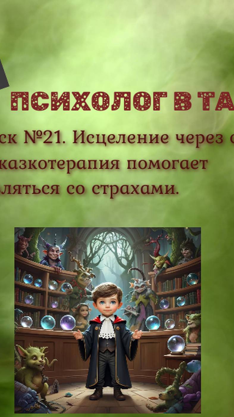 Исцеление через сказки. Как сказкотерапия помогает справляться со страхами.