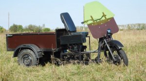 Грузовой трицикл c ДВС Lifan спустя сезон