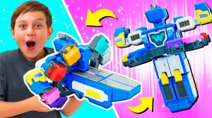 Космический урожай под угрозой! 🥒🤖 Спасает робот-трансформер, который умеет всё на свете!