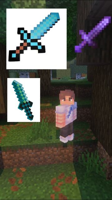 Мечи в майнкрафтее смотреть онлайн