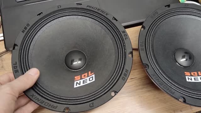 Громкие SQL динамики на нео моторе. DL Audio Phoenix SQL 200 Neo смотреть онлайн