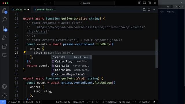 243. Replace Fetch API with Prisma Client смотреть онлайн