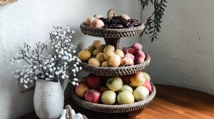 Этажерка из бумажной лозы, часть 1