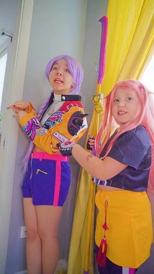 K-Pop Demon Hunters in real life! #kpopdemonhunters #monster #demon