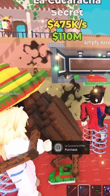 Steal a Brainrot - таракан! нужен дихлофос! смотреть онлайн