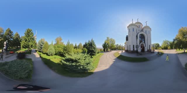 Мамаев Курган. Храм Всех Святых #360Video #ПанорамноеВидео #Волгоград