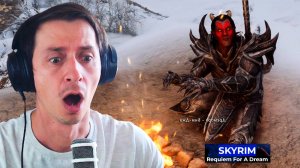 Skyrim #45 Requiem For A Dream RFAD 2025 Mr. Cat. Дремора греет ручки.