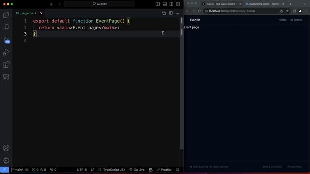 222. Event Page Params (Get Event Slug from URL) смотреть онлайн