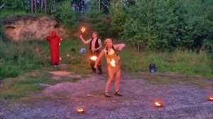 Фаер-Шоу. муз. композиция-Тюргэн - Кан-Песня деда.