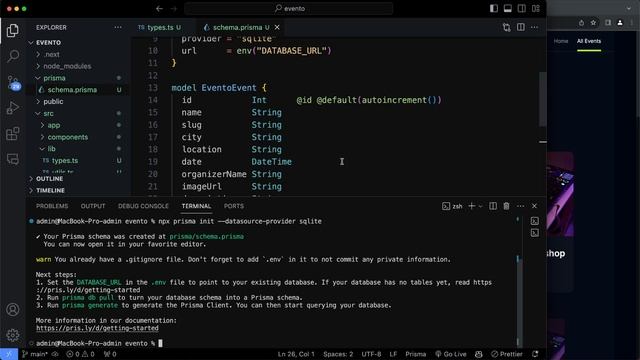 242. Setup SQLite with Prisma смотреть онлайн