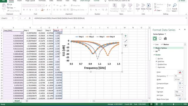 HOW TO PLOT S11 IN MS EXCEL [LECTURE 18] antennadesign, cststudiosuite , antennadesign смотреть онлайн