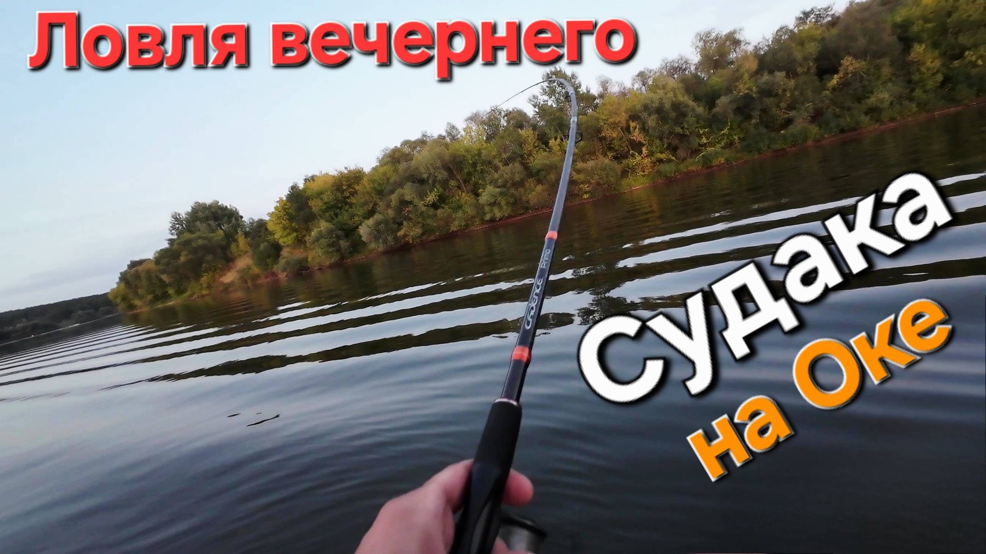 Вечерний судак на спиннинг рыбалка на ОКЕ ОСЕНЬЮ смотреть онлайн