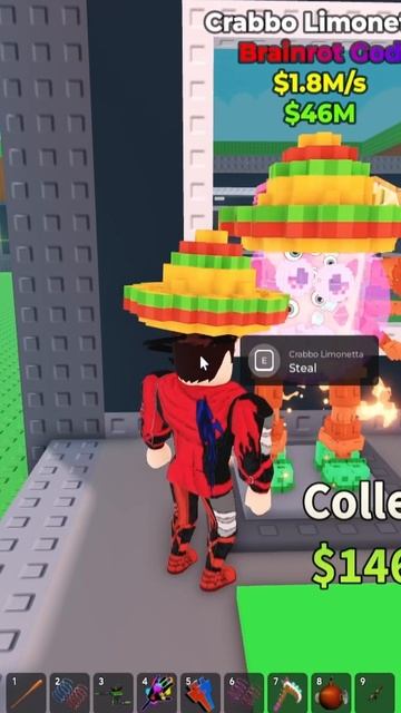 Steal a Brainrot crabbo limonetta смотреть онлайн