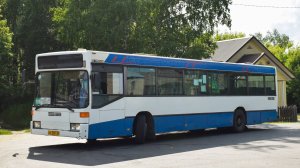 Автобус Mercedes-Benz O405N (АС 318 22). Покатушки по пригороду Барнаула.