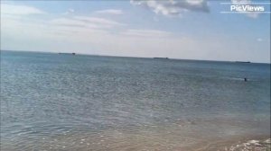 КРЫМ Керчь Городской пляж сегодня 22 сентября 2025. Море и погода в Крыму сейчас. Обстановка