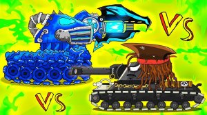 Снежок против Пирата - Гладиаторские Бои: Мультики про танки