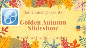 Free ProShow Producer Template - Golden Autumn Slideshow ID14102023