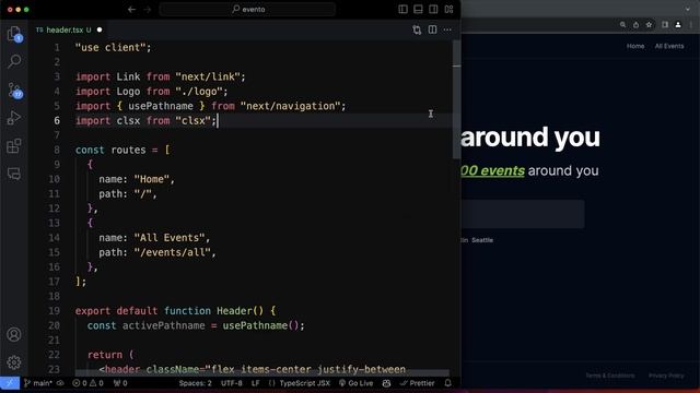 207. Active Link (clsx, Framer Motion) смотреть онлайн