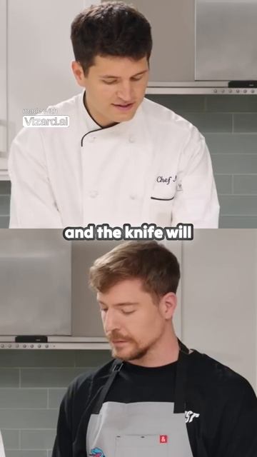 Learning Knife Skills With Mr. Beast!