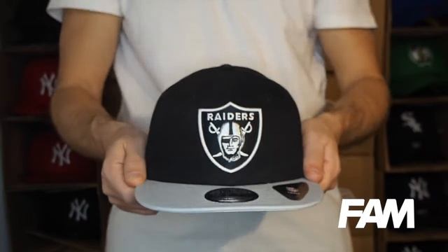 NEW ERA 9FIFTY NFL COTTON BLOCK OAKLAND RAIDERS GREY/BLACK смотреть онлайн