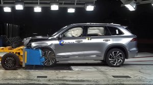 Краш-тест нового Geely Monjaro от C-NCAP на CarMaps.Ru