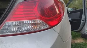 Замена лампочки СТОП СИГНАЛА на Hyundai Solaris