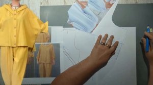 Моделирование. Нестандартное моделирование капюшона. Выкройка № 1813.